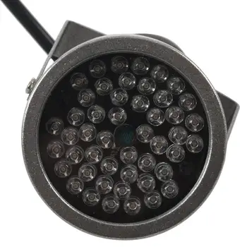 48 LED-uri IR Infraroșu Viziune de Noapte Camera de Securitate CCTV aparat de Fotografiat DC12V Argint