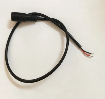 50pcs/lot 40cm 5.5x2.1mm DC Putere de sex Feminin Conector Jack cablu Cablu 22AWG