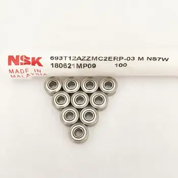 50pcs original NSK mare viteză rulment 693ZZ 3*8*4mm R-830ZZ precizie in miniatura rulmenți 3x8x4 mm motor ventilator rulment