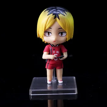 6PCS Haikyuu Anime Acțiune Figura Jucării Kageyama Tobi Nishinoya Yuu Hinata Syouyou Kenma Kozume,Koushi Sugawara Model Figurine de Jucărie