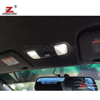 7pcs Nici o Eroare canbus LED alb bec interior in lumina hartă Kit Pentru Mitsubishi Colt MKVI MK6 VI (2004-2012)