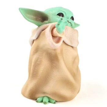 8cm Star Wars Copilul Yoda din PVC Figura de Acțiune de Colectare Model de Păpușă Jucărie Cadou de Ziua de nastere pentru Copii