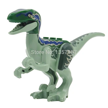 8pcs/lot Lumea Jurassic Dinozaur Jurassic Figura Set MOC de Copii de origine Animală Blocuri Seturi Model de Educație Jucarii