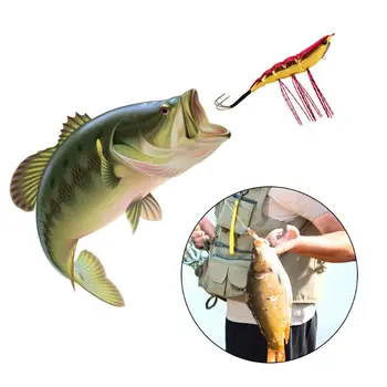 Ac Ascuțit de Pește Momeli de Cârlig Creveți Ochii 3D Calmar Momeală de Pescuit Accesoriu PXPF