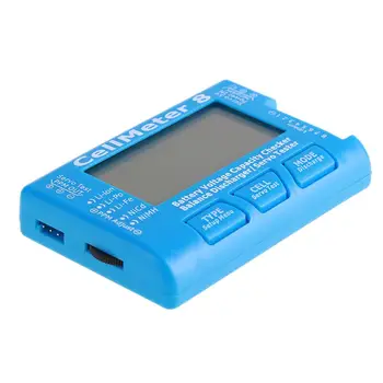 AKDSteel RC CellMeter-8 1-8S Capacitatea Bateriei Tensiune Checker Metru LiPo, Li-lon NiMH CellMeter 8 en-Gros