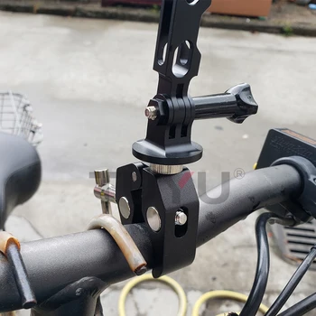 Aliaj de aluminiu Motocicleta Plimbare cu Bicicleta de Fotografiere Ascunse Selfie auto Portabil holderStick Pentru insta360 O R X Gopro Max Accesorii