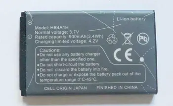 ALLCCX baterie HB4A1H pentru Huawei V735 V736 M318 M635 U121 U2800 U2800A U2801 V715 V716 V839