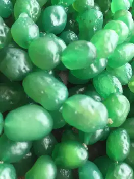 Alxa Gobi piatra naturala ridicata agat verde agat brățară bijuterii jad verde verde piatră minerale și pietre naturale