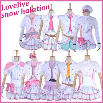 Anime De Dragoste Live Zăpadă Reflexia Cosplay, Costume De Carnaval De Halloween Uniforme Femei Tinutele De Iarna Lolita Stil Personalizat