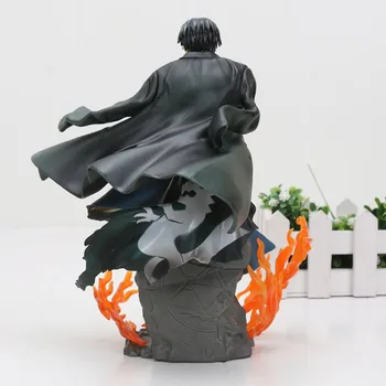 Anime Fullmetal Alchemist Edward Elric & Roy Mustang Japonez de Acțiune Statuie Figura de Colectare de Jucarii Model 16-22cm