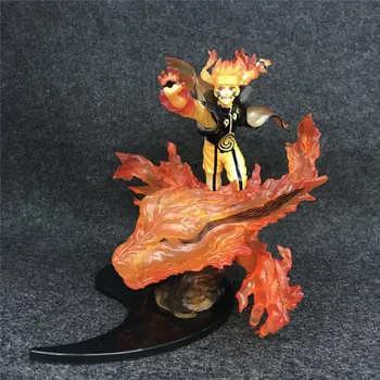 Anime Naruto Uzumaki Naruto Sasuke Uchiha Hatake Kakashi PVC figurina de Colectie Jucarii Model pentru Cadou de Crăciun