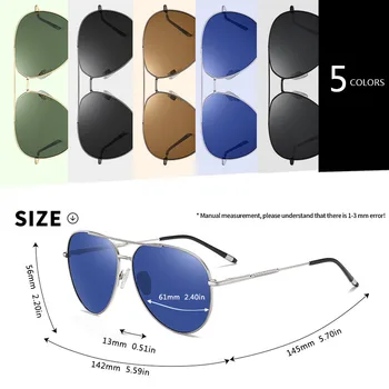 AOFLY Brand Pilot Polarizat ochelari de Soare Barbati de Femei de Moda, Cadru Metalic de sex Masculin Ochelari de Soare Pentru Condus Ochelari de cal zonnebril heren UV400