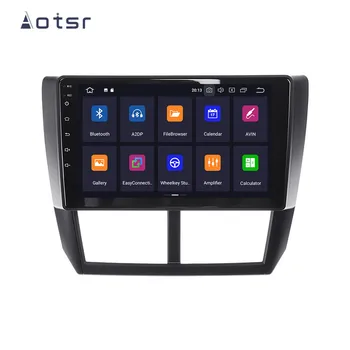 AOTSR Android 9 Mașină de Navigare GPS Pentru Subaru Forester Impreza 2008 - 2013 Multimedia Player casetofon 2 Din Radio DSP Unitate