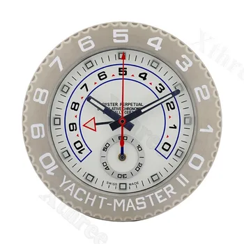 Arta de lux Rolex Ceas Forma de Ceas de Perete Metal Ceas cu ceas de Tăcut Mecanism pentru Acasă Decortaion Mai bun Cadou