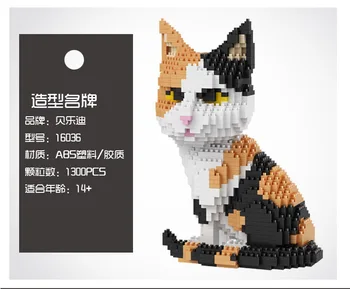 Balody 16036 Pisoi Animale Pisica persana 3D pentru animale de Companie de Asamblare Model DIY Mini Diamond Bloc Jucărie pentru Copii Cadouri