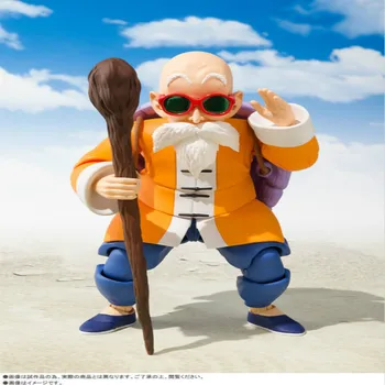 BANDAI Dragon Ball Z SHF Super Saiyan Kame Sennin Acțiune PVC Modelul de Colectare de Jucării Figura Anime Jucării Pentru Copii