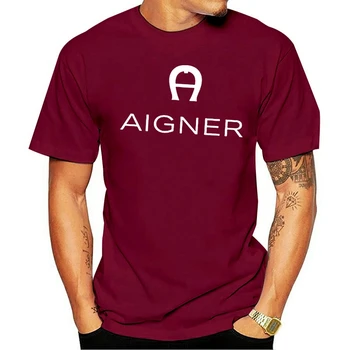 Barbati tricou New Aigner Logo Tee Shirt Topuri Îmbrăcăminte t-shirt femei