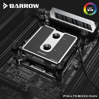 Barrow CPU Apă, Bloc Pentru Platforma Intel X99 5V 3Pin LRC2.0 Densitate Mare Avion De Tip Micro-Căi Navigabile Apă De Răcire New Sosire