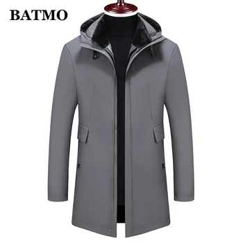 BATMO 80% alb rață jos jachete cu gluga barbati,de iarna barbati jachete jos,thicked strat cald,plus-size M-4XL 8990