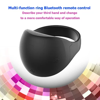 Bluetooth Inel de Control de la Distanță R51 Portabil Degetul Ușor la Modă Durabil pentru iOS, Android Telefon, TV Aprovizionare