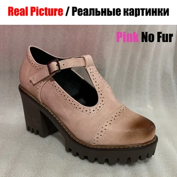 BONJOMARISA de Mari Dimensiuni 32-43 Moda Pantofi Platforma Femeie Pompe de sex Feminin Catarama Curea Tocuri Indesata Casual Pompe Femeie Pantofi