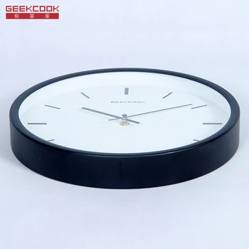 Brand Simplu Ceas De Ceas Ceasuri De Perete Diy Acasă Decorare Camera De Zi Cuarț Ac Design Modern Tăcut Metal Rotund Ceas De Perete