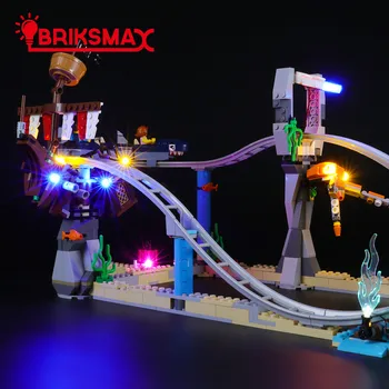 BriksMax Lumină Led-Uri Kit Pentru 31084 Creator Pirat Roller Coaster