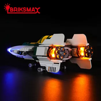 BriksMax Lumină Led-uri Kit Pentru 75248 Stea de Război de Rezistență Aripa luptător Stele