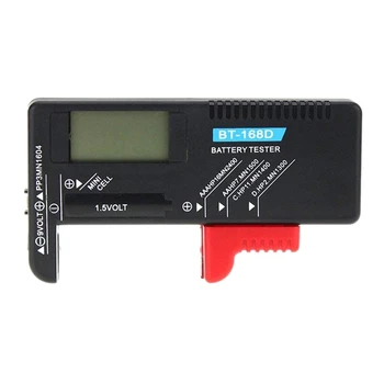 BT-168D Digital Baterie Tester Detector de Capacitate Instrument de Diagnosticare Volt Checker pentru Aaa, Aa, C, D, 9V 1.5 V Baterie Buton