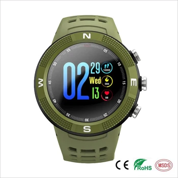 BT 4.2 Ceas Inteligent F18 Sport în aer liber Smartwatch Apel Memento Mesaj Rata de Inima IP68 rezistent la apa de Poziționare GPS, busola ceas