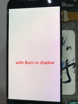 Burn-in shdaow ecran Pentru Samsung Galaxy S6 Edge G925F Display LCD Touch Screen Digitizer Asamblare Original, Super Amoled