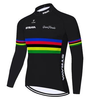 Camisa ciclismo jersey Strava Echipa Pro Belgia Bicicleta Tricou Spania Maneca Lunga ciclu jersey equipacion ciclismo verano hombre 2020
