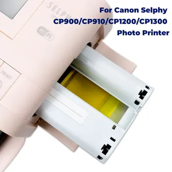 Cartuș de cerneală pentru Canon Selphy CP1300 KP-108IN KP-36IN Casetă de Cerneală 6 Inch pentru Canon Selphy CP1300 CP900 CP910 CP1200 5PK