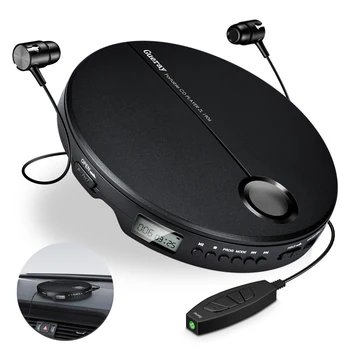 CD Player portabil cu Căști HiFi Muzica Compact Disc redare Walkman Reproductor CD Anti-Șoc Masina Personala Music Player