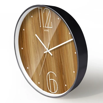 Ceas de Perete mare 3d Tăcut Living Nordic Moderne Dormitor Mare Ceasuri de Perete Decor Acasă Creative Klok Lemn Model Ceas FZ039