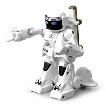 Cele mai noi RC Robot de Acțiune Figura Jucărie Robot de Luptă Control RC Luptă Robot de Jucărie Pentru Băieți Copii Cadou de Ziua Cu Lumina Si Sunet