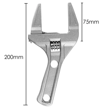 Cheie Universală Nut Wrench Set De Reparație Baie Unelte De Mână Deschidere Cheie De Țevi Piuliță Cheie Chei Reglabile Chei Set De Reparație Instrumente
