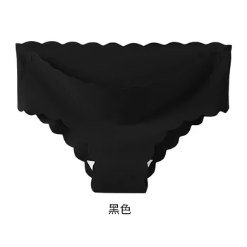 Chilotei Pentru Femei fără Sudură Pantalon Set Solid Invizibil Lenjerie Sexy Talie Joasa Boxeri Femei Chiloti Lenjerie Dropship 3 Buc