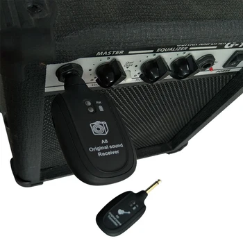 Chitara Wireless Sistem De Transmisie Receptor Reîncărcabilă Chitara Transmițător Portabil Ușor Elemente De Muzică