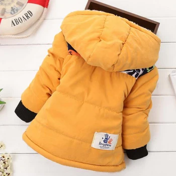 Copii pentru Copii haine 2020 Jachete de Iarnă Pentru Băieți jacheta cu gluga Baieti Îmbrăcăminte exterioară Cald Haine Pentru Fete jachete Copii Copilul Haine