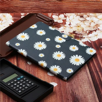 Coque Pentru Samsung Tab S6 Cazul SM-T860 Daisy Flori de Acoperire din Piele Pentru Samsung Galaxy Tab S6 2019 10.5 inch T860 T865 Acoperi Cazuri