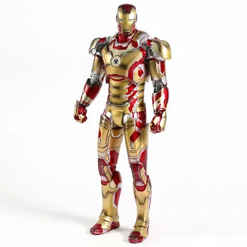 Crazy Toys Iron Man MK42 Luptă Deteriorat Ediția 1/6-Scară de Colectie Figura Model de Jucărie