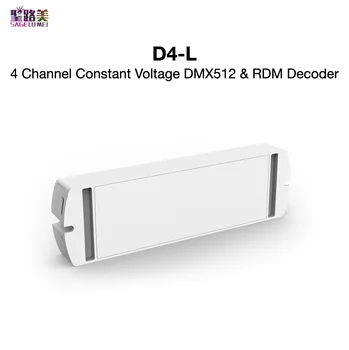 D4-L 4 Canale Tensiune Constantă DMX512 & RDM Decodor RDM Stand-alone Funcția Două PWM Frecvență Afișaj Numeric SkyDance