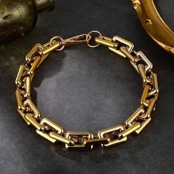 DASI Modă de Aur Hip-Hop Colier Pentru femei Ketten Halskette Verbunden Halsketten Frauen Ästhetischen Halskette Goth fraier