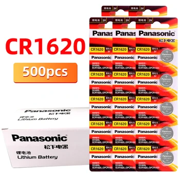 De Brand Nou 500PCS Panasonic original CR1620 buton baterie cr1620 ECR1620 GPCR1620 3v baterie cu litiu pentru joc PDA lumină LED-uri