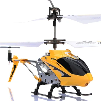 De Vânzare fierbinte MA S107G 3CH RC Elicopter, Radio Telecomanda Mini Drone Drop Rezistent Aeronave Gyro Elicopter Jucării 775