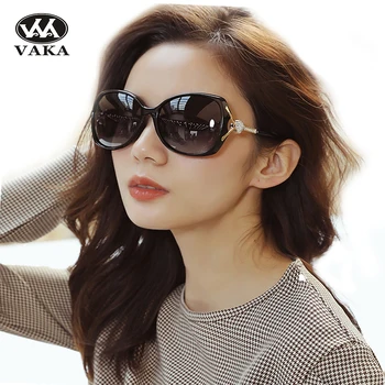 De Vânzare fierbinte Nou Brand de Moda pentru Femei Polarizati ochelari de Soare Vintage, Designer de ochelari de soare de sex Feminin Oculos de sol feminino UV400