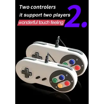 De Vânzare la cald 1Set Super Mini 8Bit Joc Consola Retro Jocuri Portabile Player cu 500 de Tipuri de Jocuri