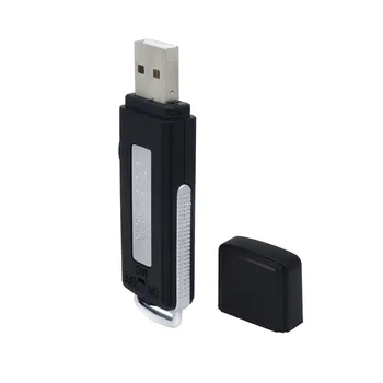 De înaltă Calitate Digital 8GB USB Reportofon Mini Activat Audio Recorder Dictafon Flas Pen Baterii Gravador de voz Profesi