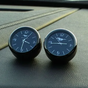 Decor masina ceas de ceas masina modificata interior electronice de cuarț Pentru masina Ford Mustang styling